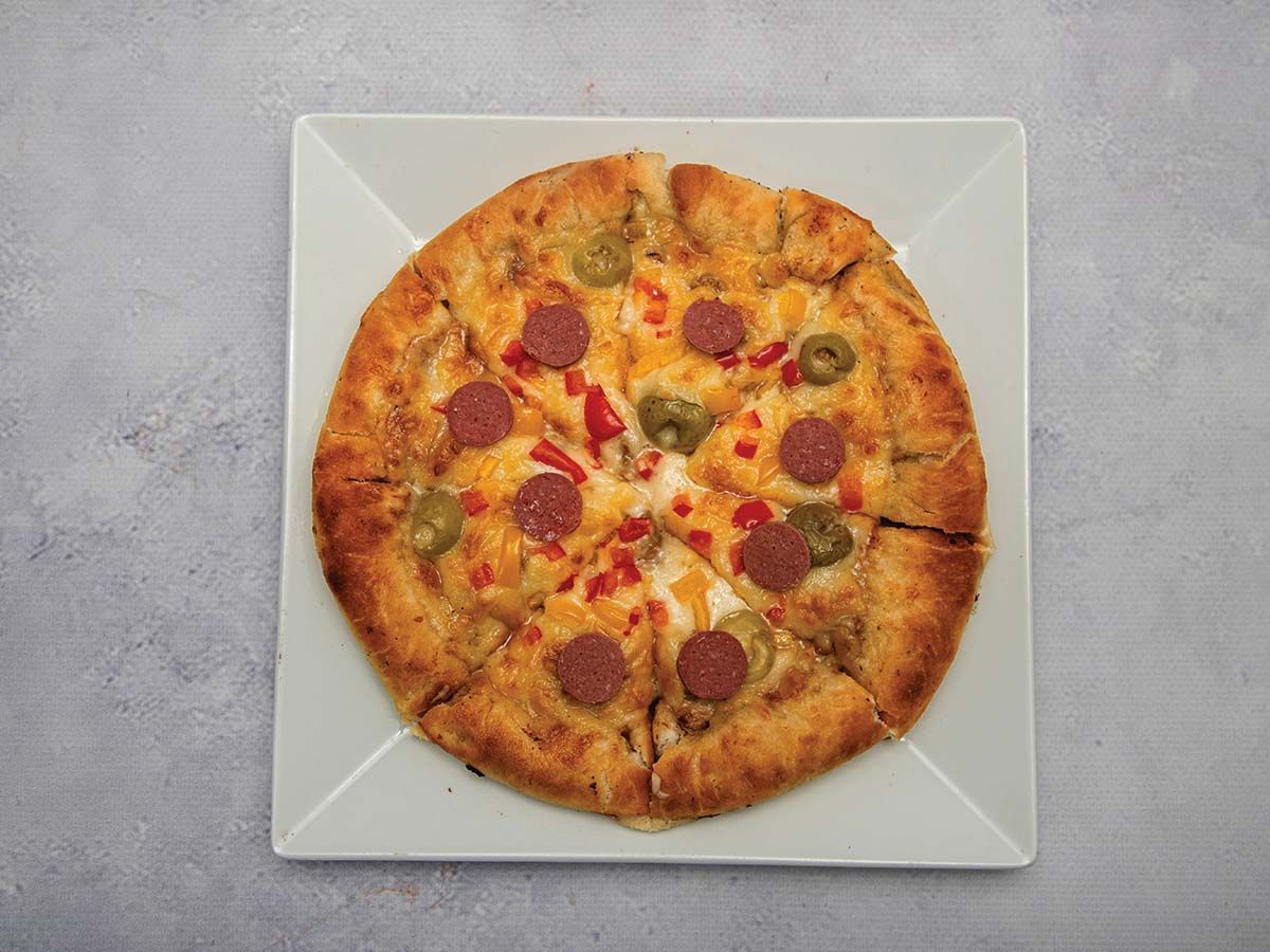 Hot Dog Pizza