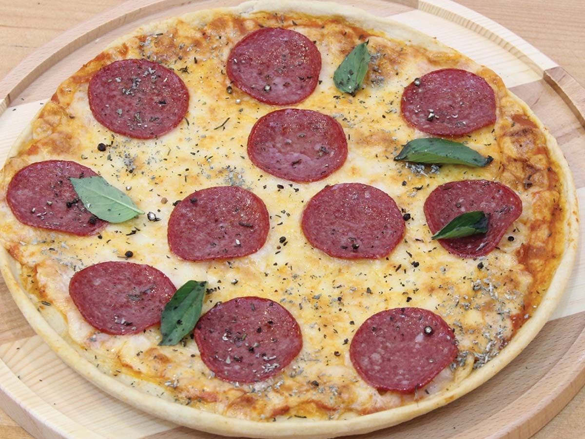 Italian Salami Pizza