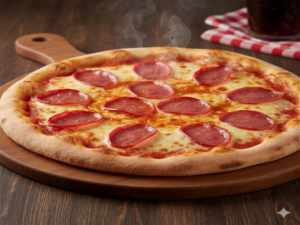 Salami Pizza