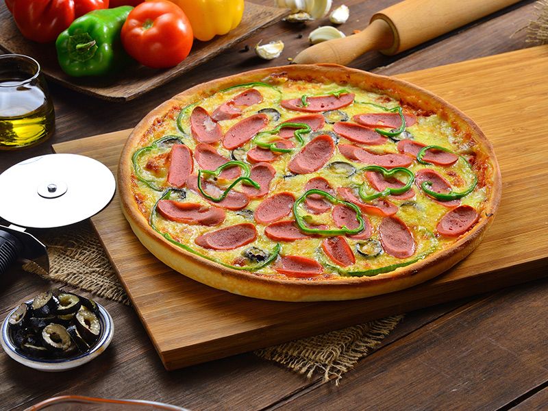 Hot Dog Pizza