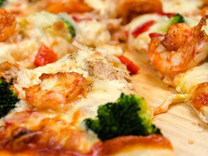 Seafood Italian Pizza