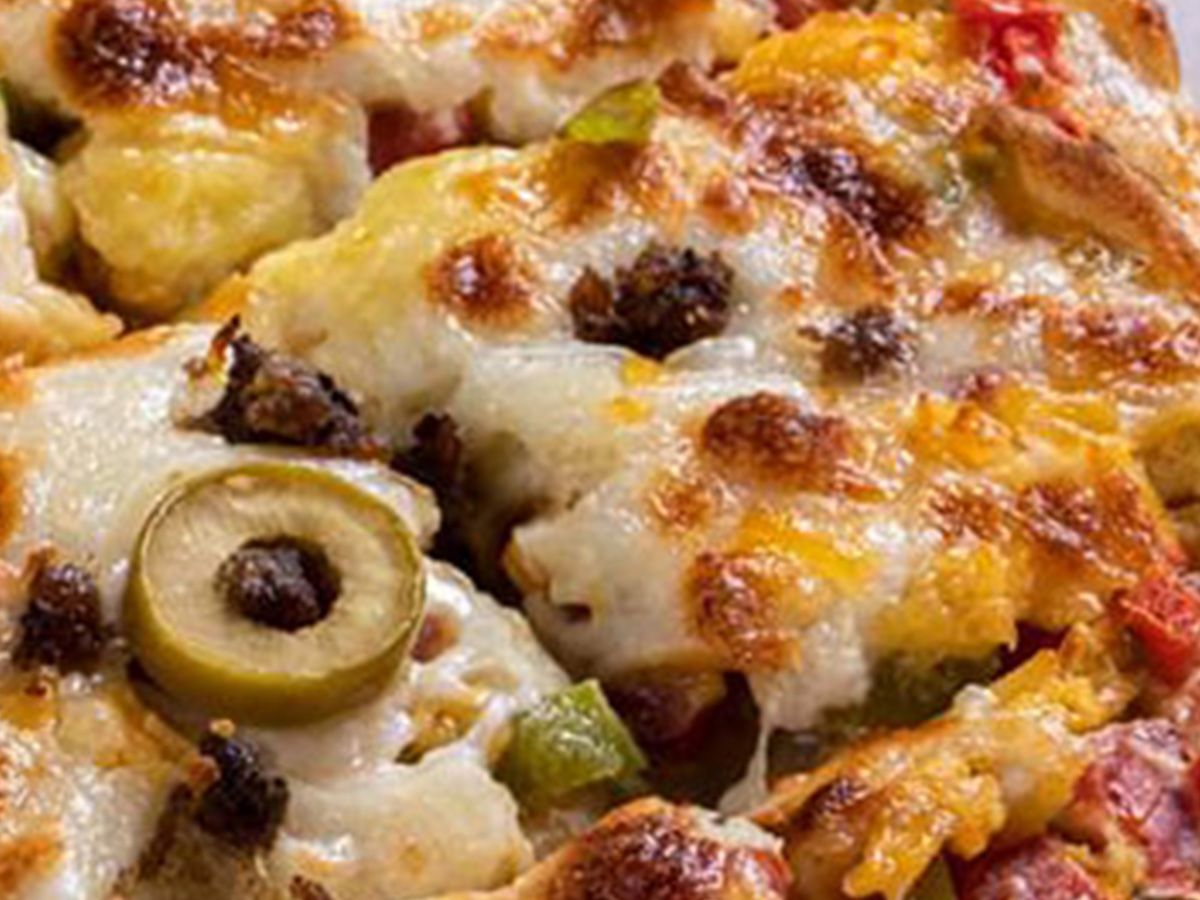 Smoked Sausage Oriental Pizza