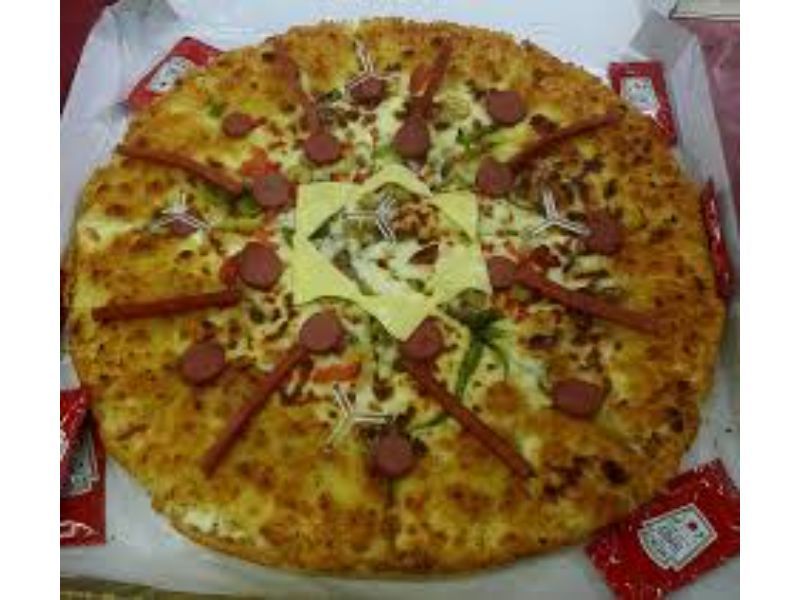 Sausage Oriental Pizza