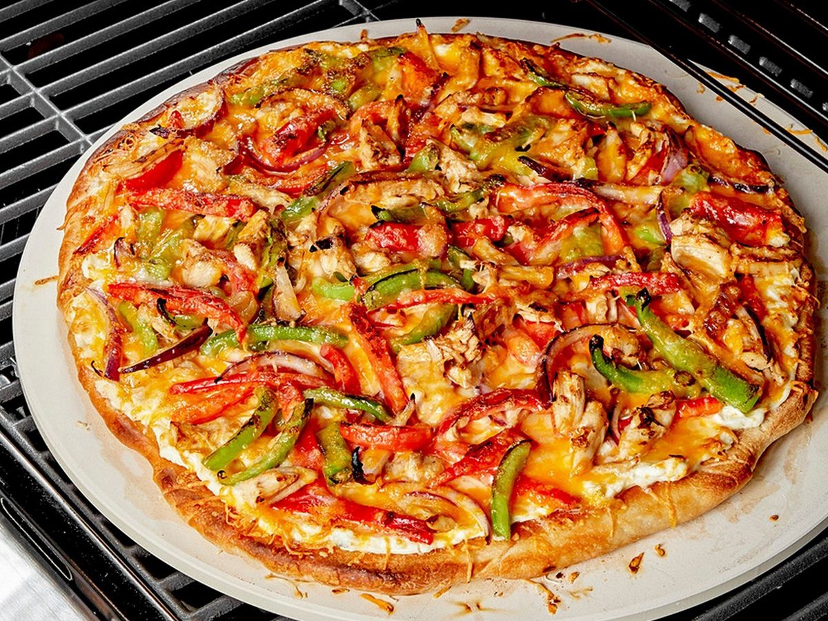 Italian chicken fajita pizza