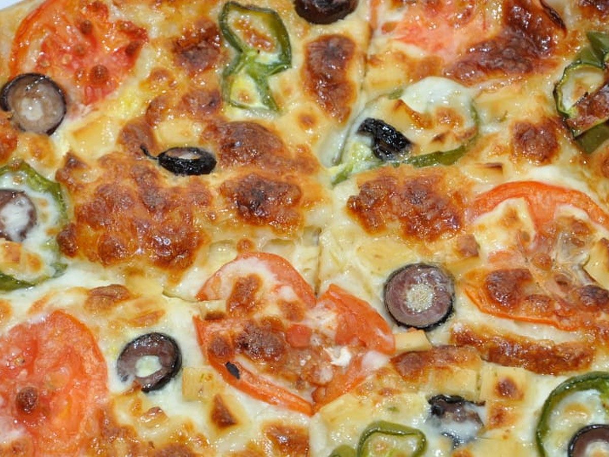 Vegetarian pizza