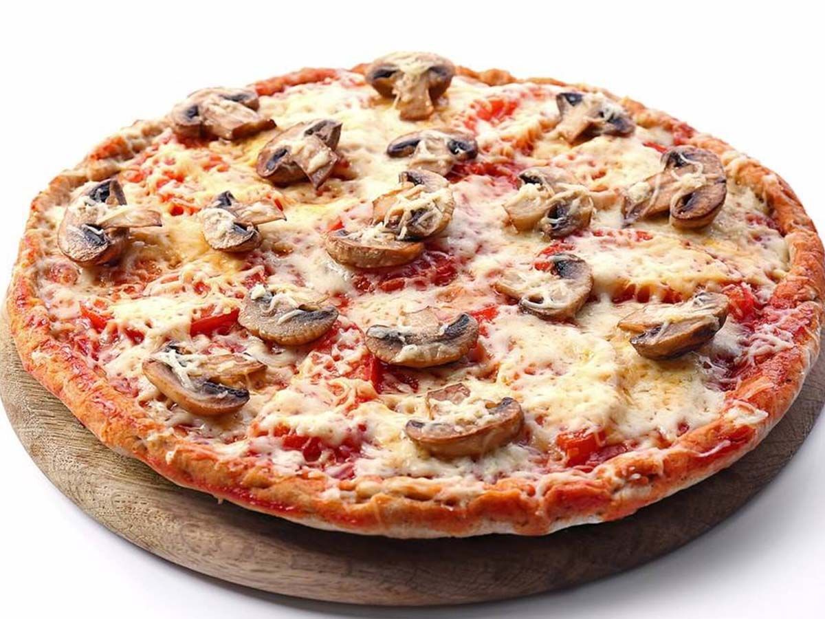 Mushroom pizza
