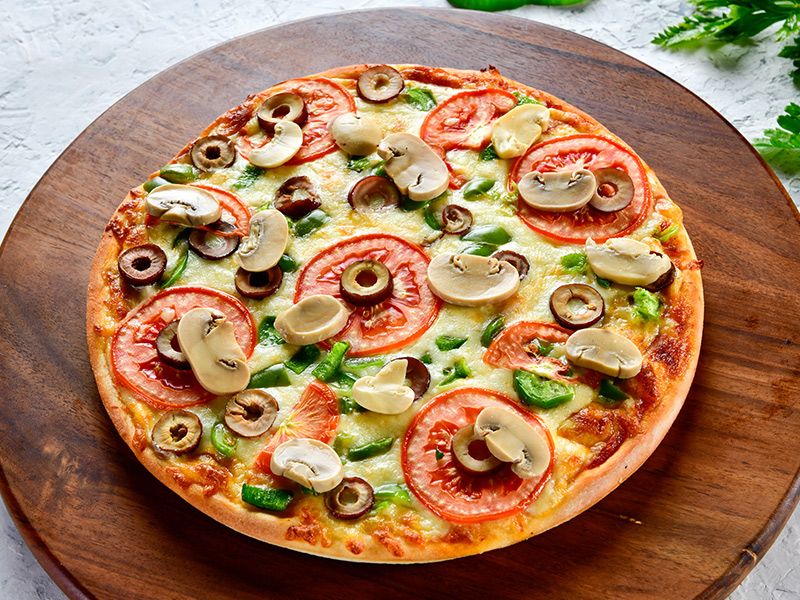 Mushroom Pizza
