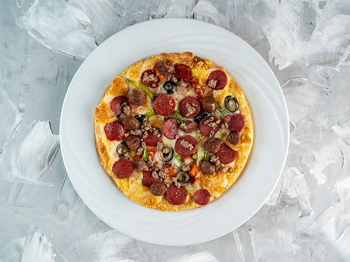 Super Supreme Oriental Pizza