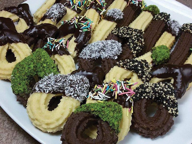 chocolate Petit Four Fingers