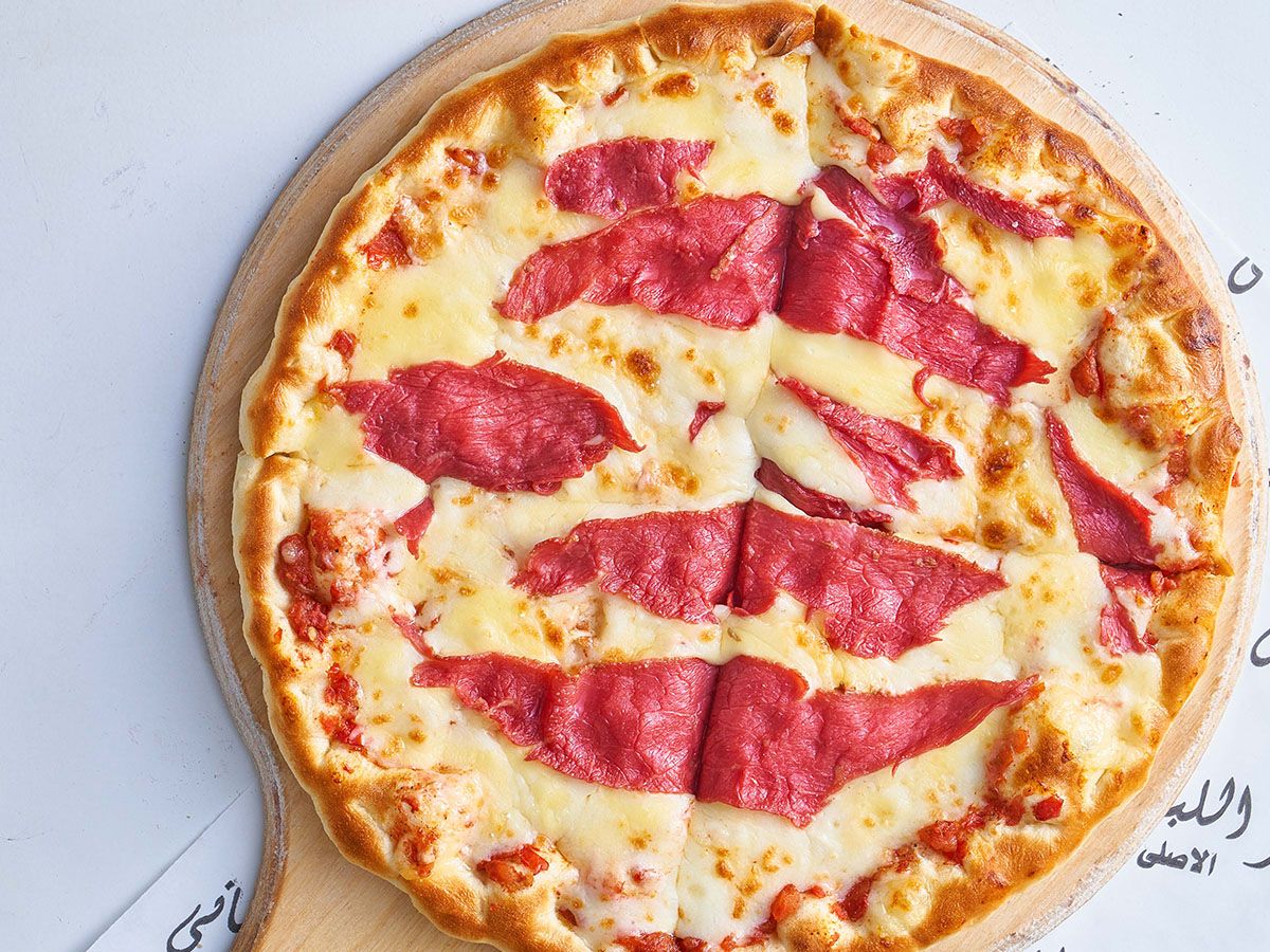 Pastrami Pizza