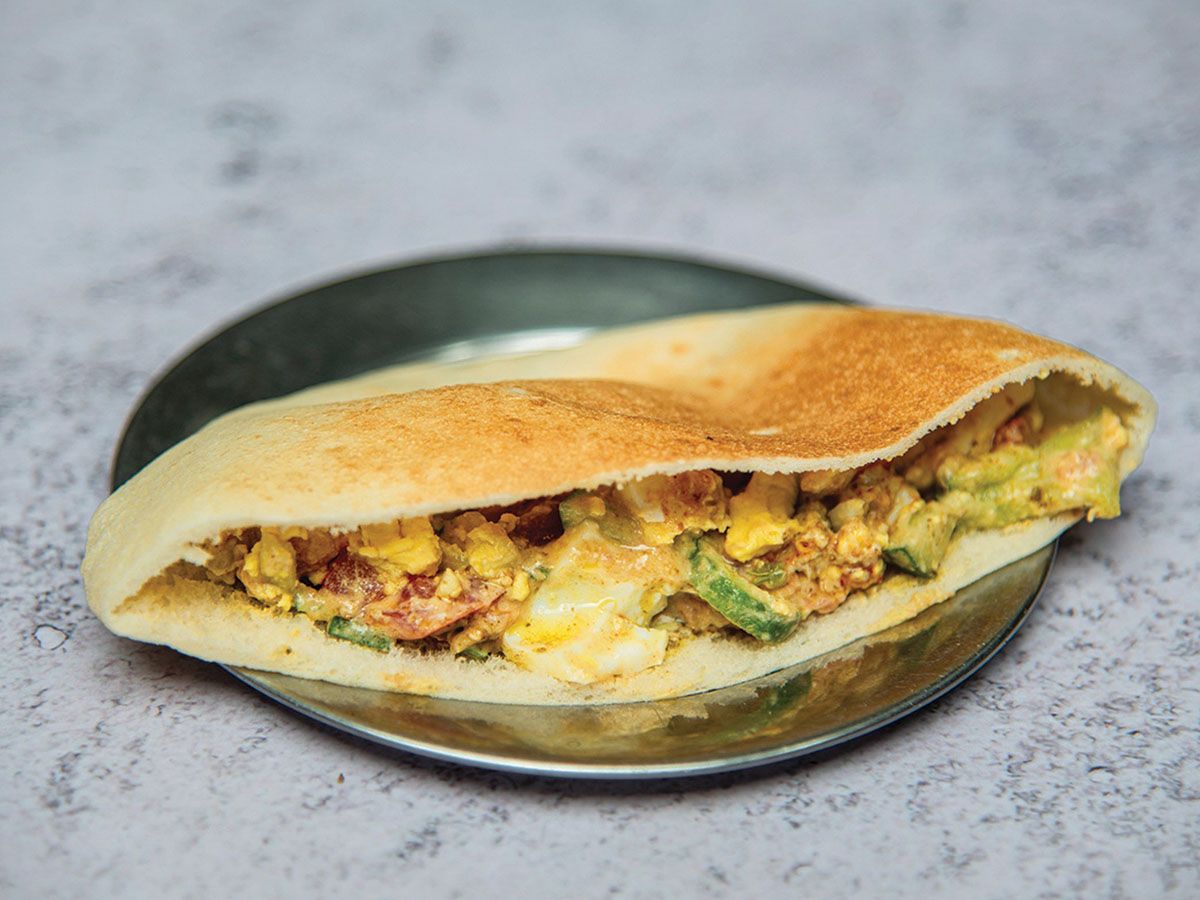 Shakshoka sandwich