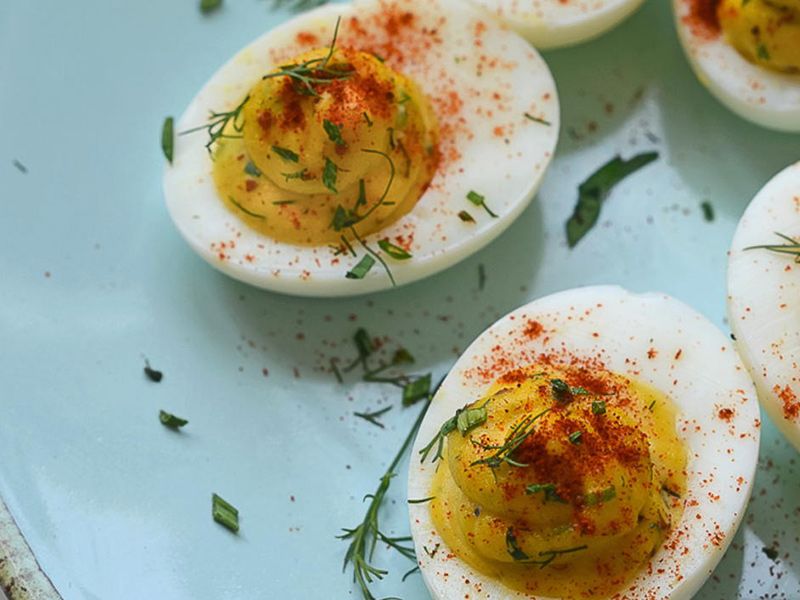 Roasted Eggs Sandwich