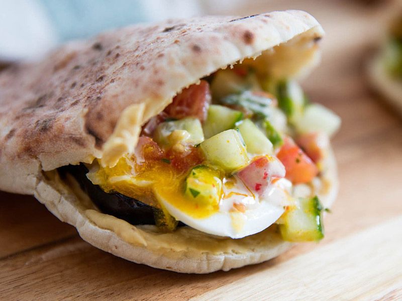 Boiled Egg Sandwich