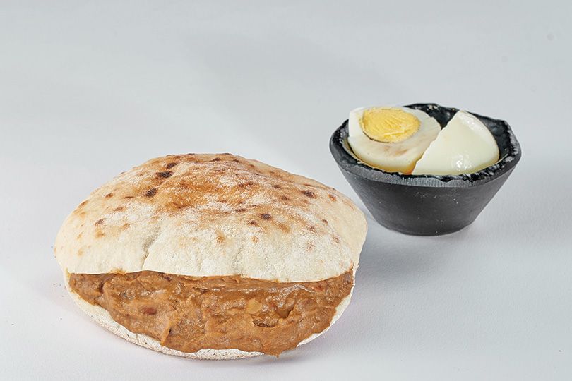 Foul with Egg Sandwich