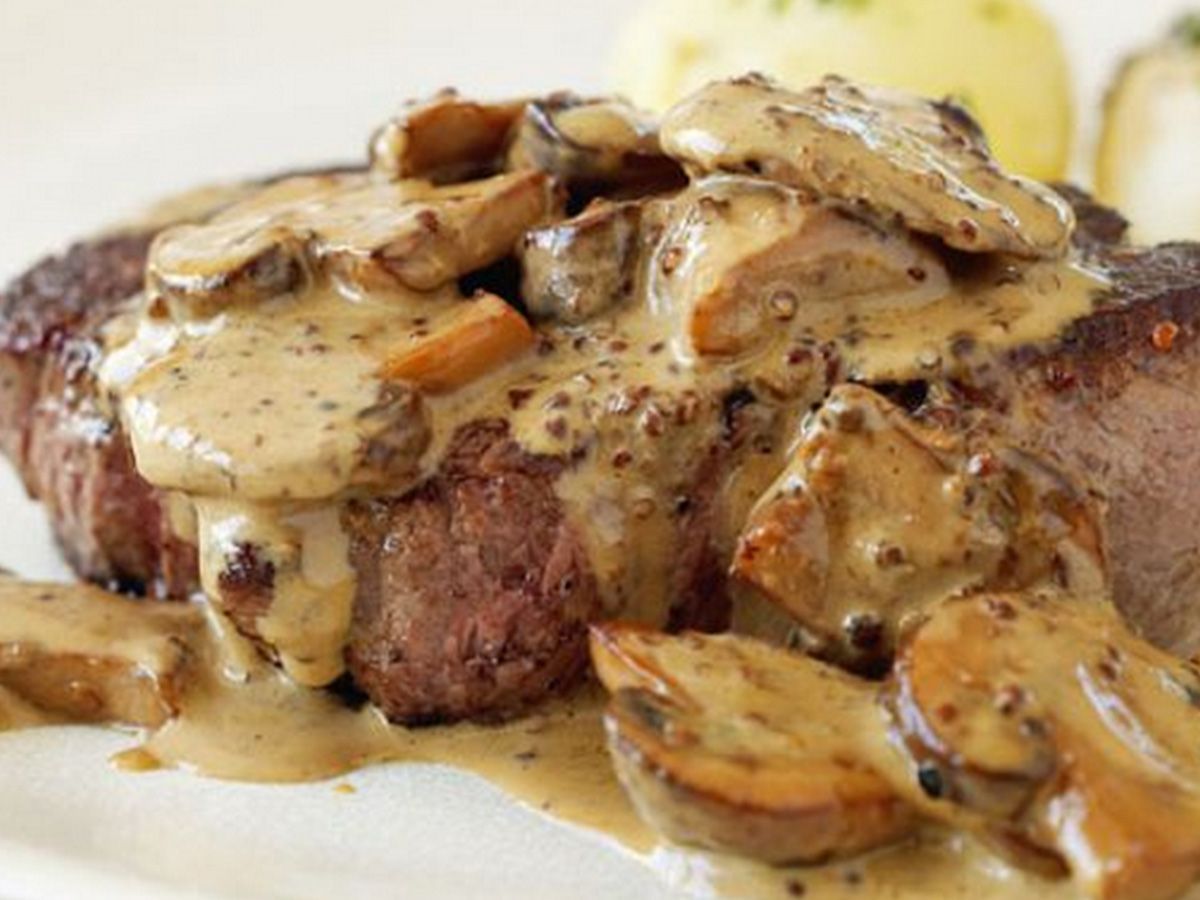Piccata with Mushrooms