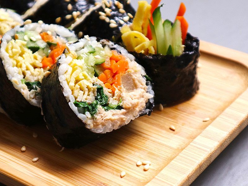 Chicken Big Gimbap Roll