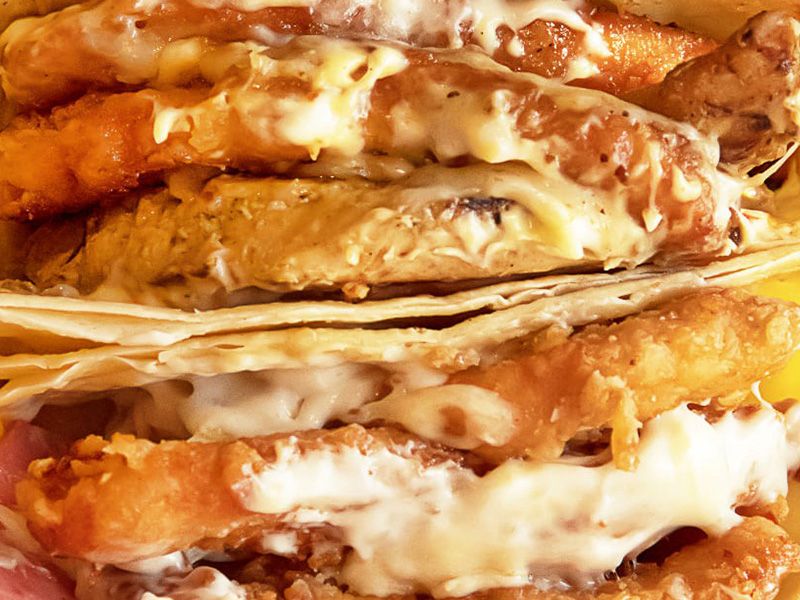 3D Chicken Crepe