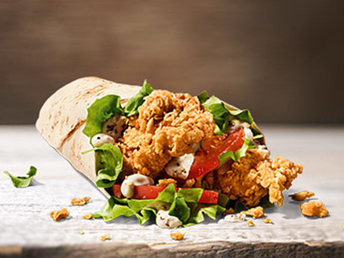 Spicy Chicken Twister Sandwich