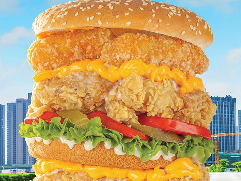 Chicken With Mozzarella Sandwich Offer