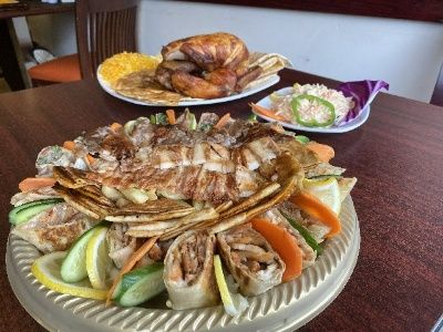 Chicken Shawerma Cake