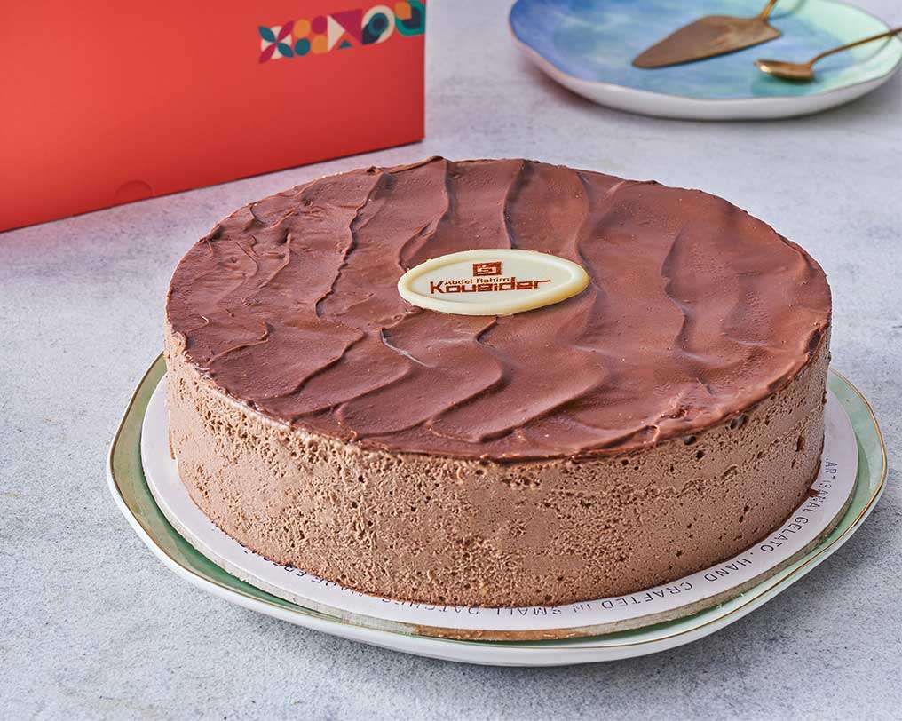 Nutella Chocolate Ice Cream Cake