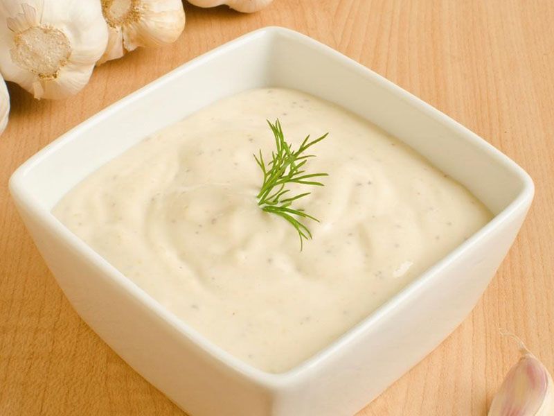 Garlic Dip Salad