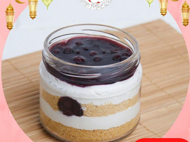 Blueberry Cheesecake Jar