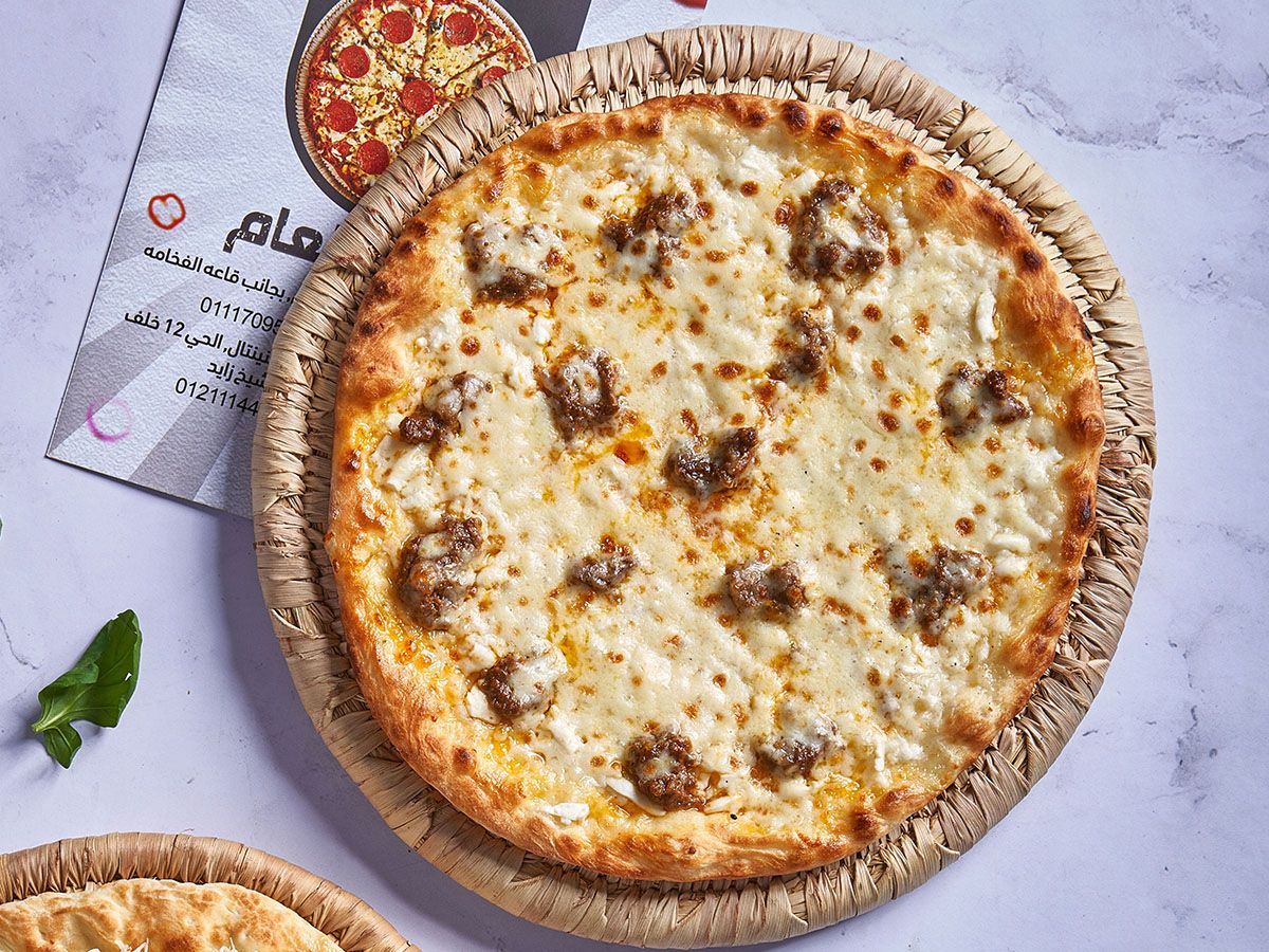 Sausage and Cheese Manousheh
