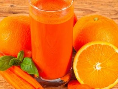 Fresh Carrot With Orange Juice