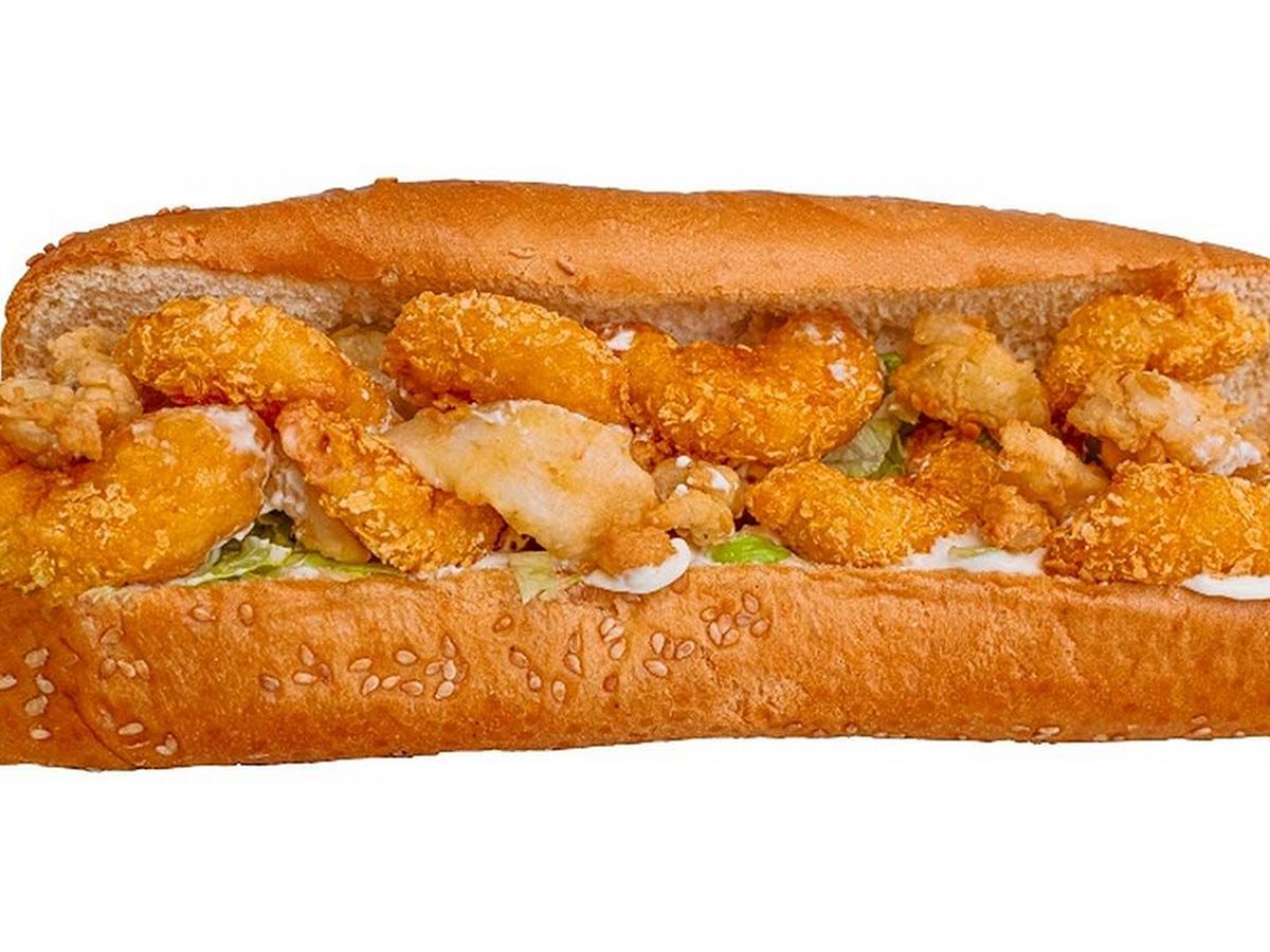 Shrimp sandwich