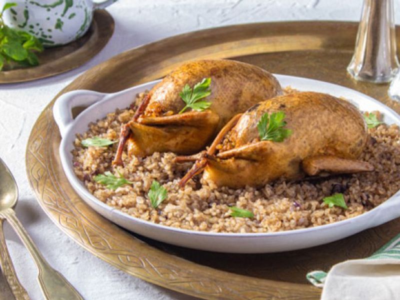 Pigeon Stuffed Rice 2 Pieces