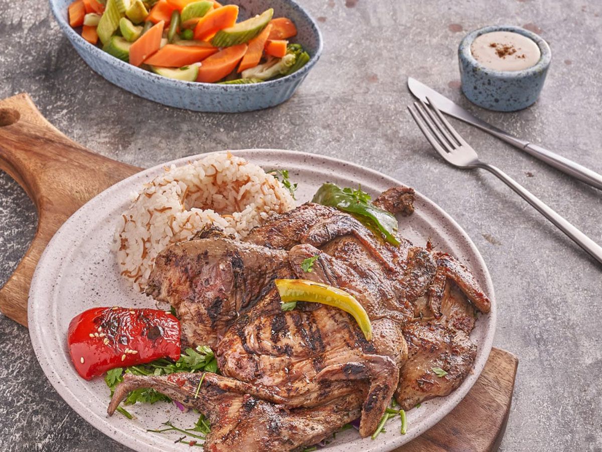Grilled Quail