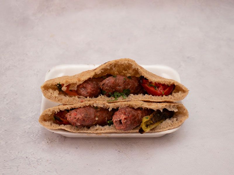 Kofta Loaf And Salad