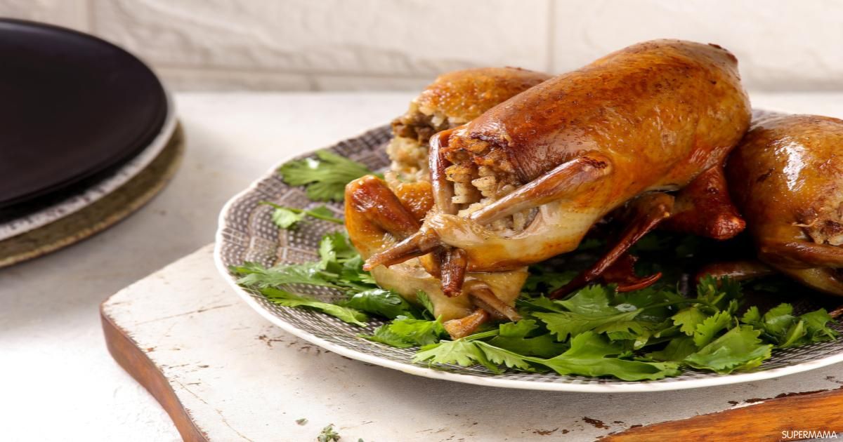 Stuffed Pigeon With Rice