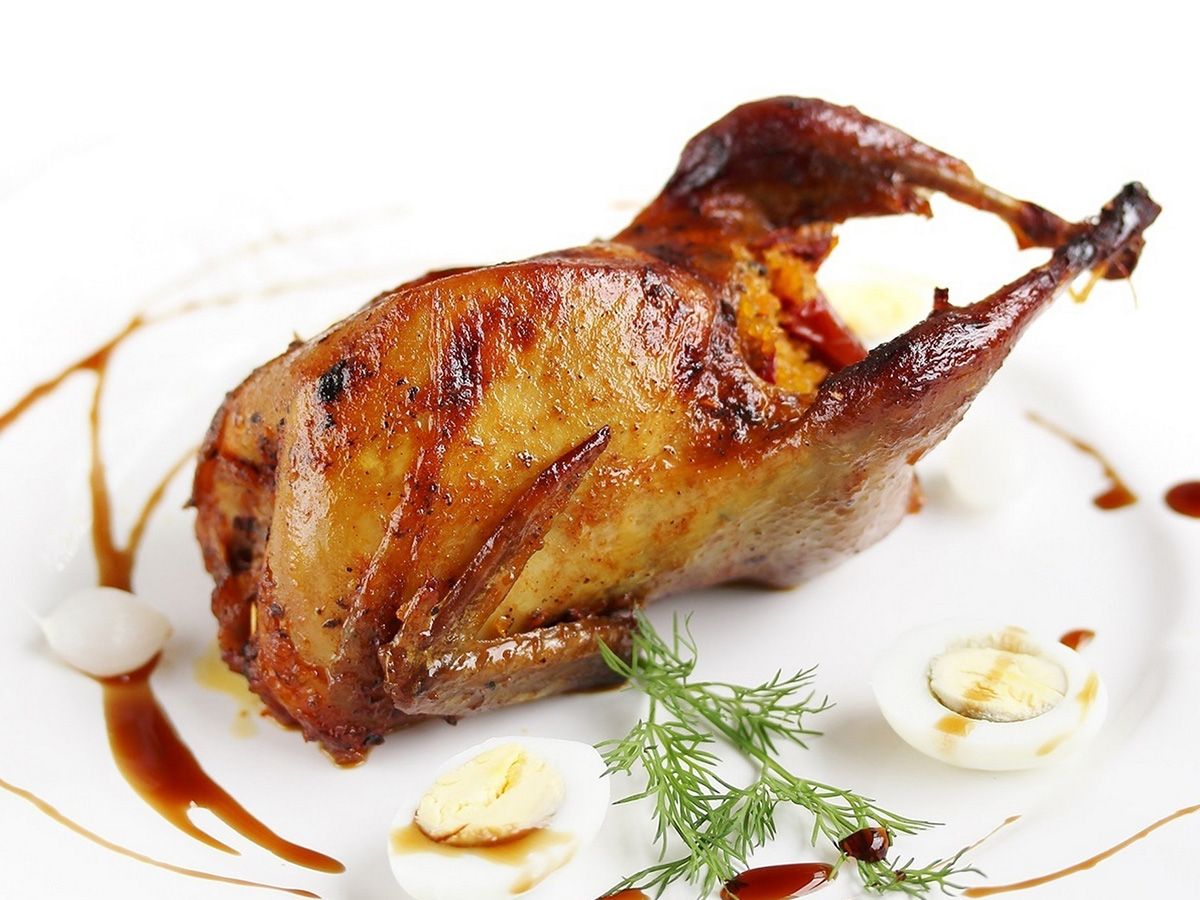 Grilled Pigeon