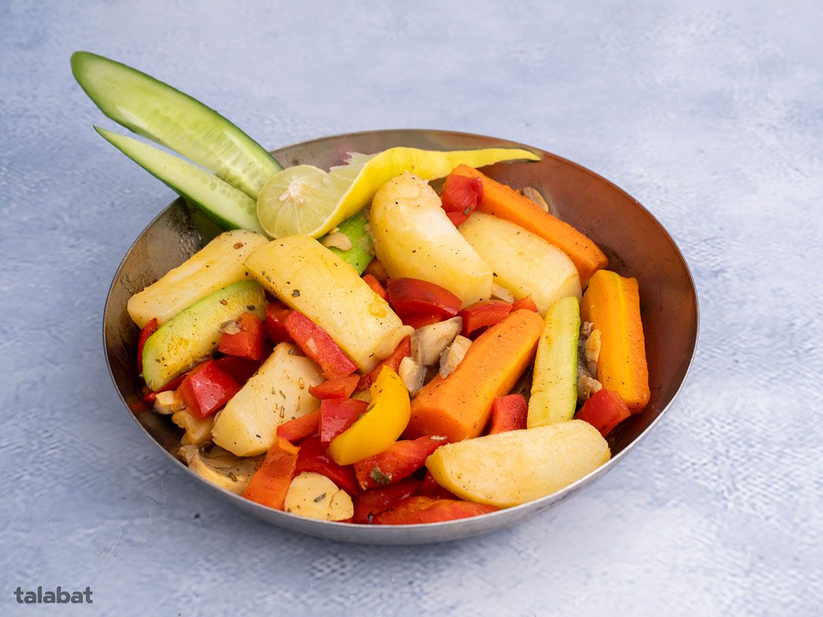 Sauteed Vegetables Platter