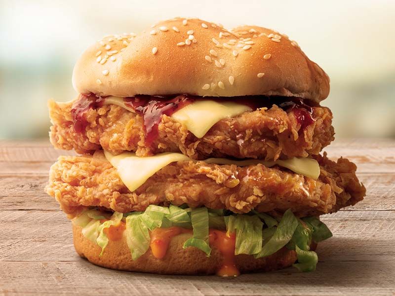 Double Strips Sandwich