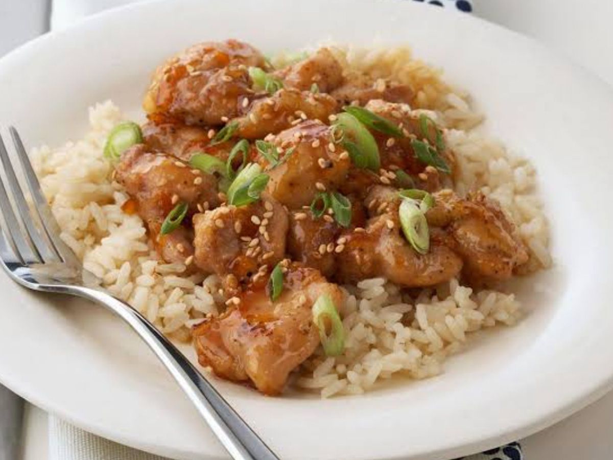 Rice With Chicken And Ginger