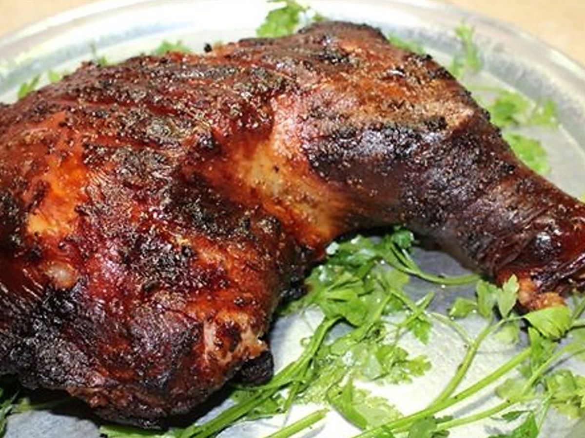 Quarter chicken thigh