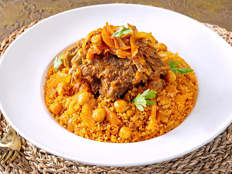 Mutton Rice With Onions