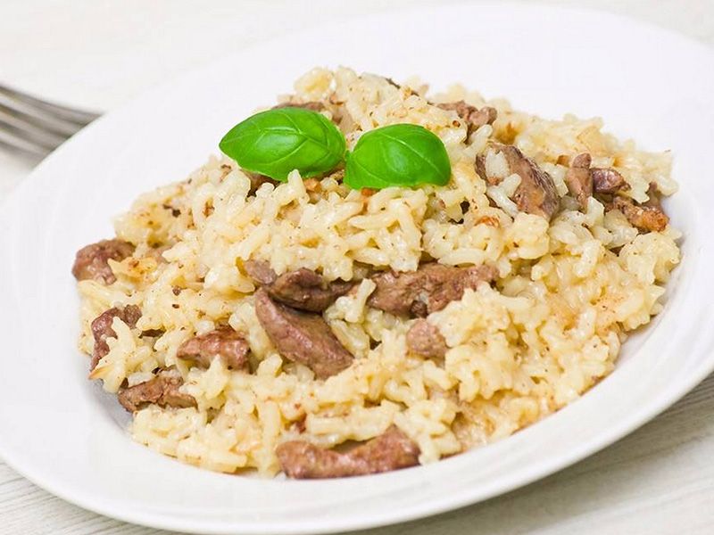 Rice with Liver