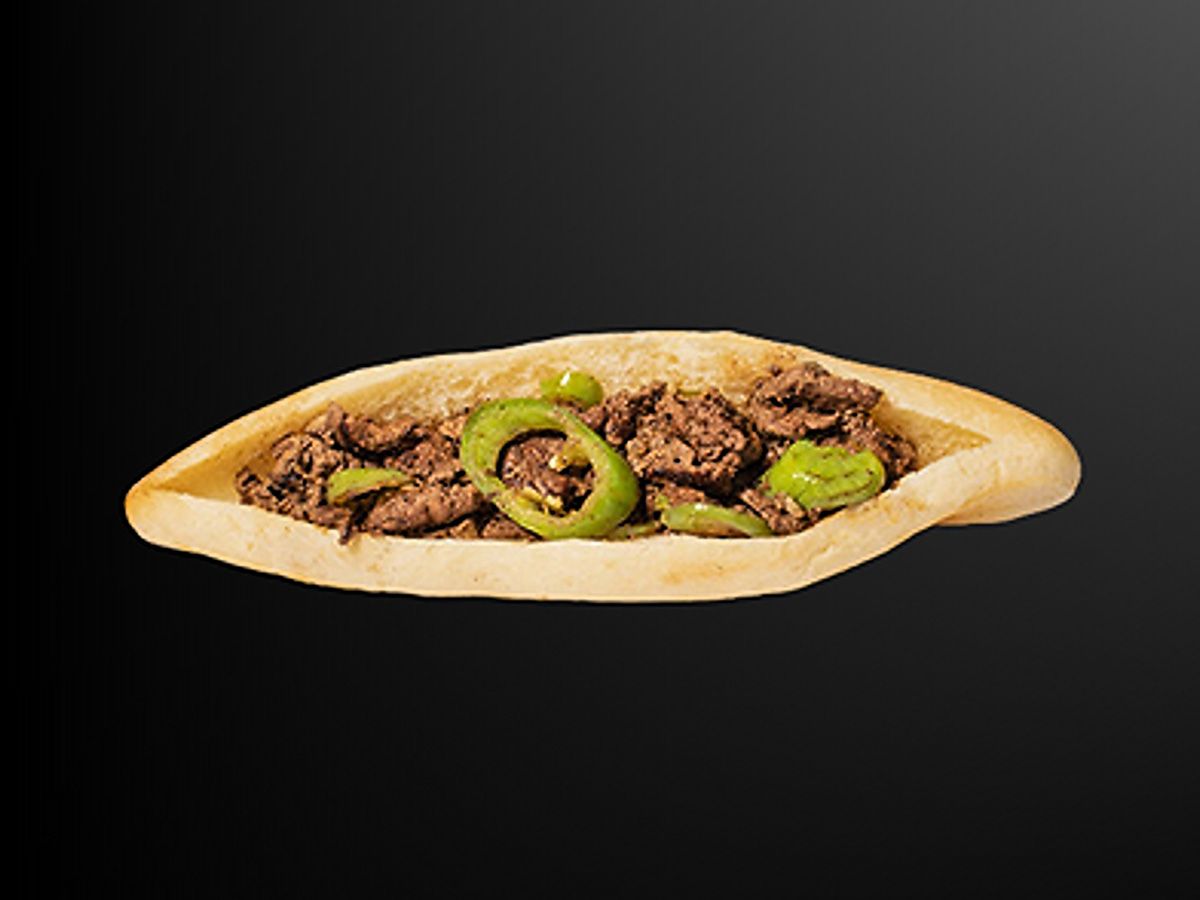 Grilled Liver Baladi Loaf