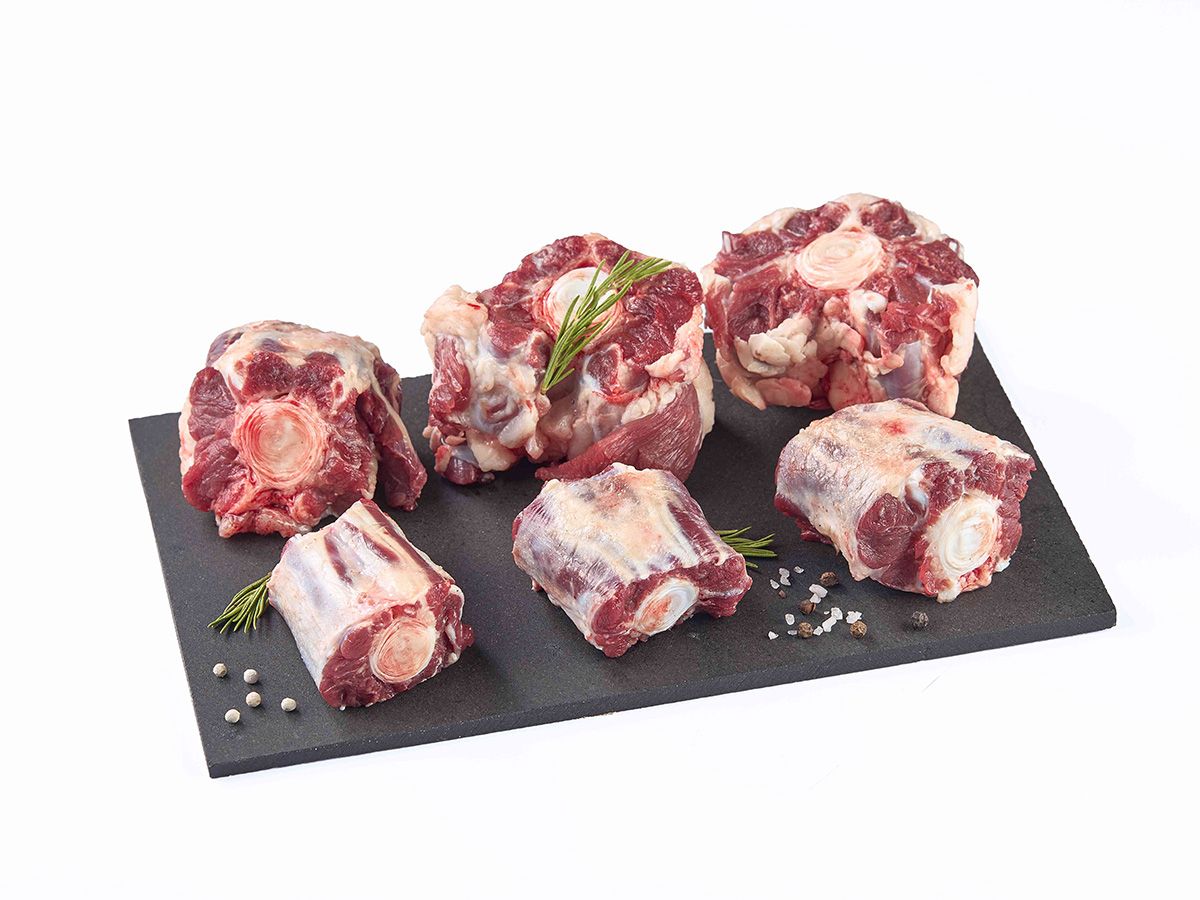 Raw Skinless Lamb Neck with Bone