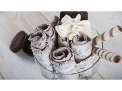 Nescafe Ice Cream Roll