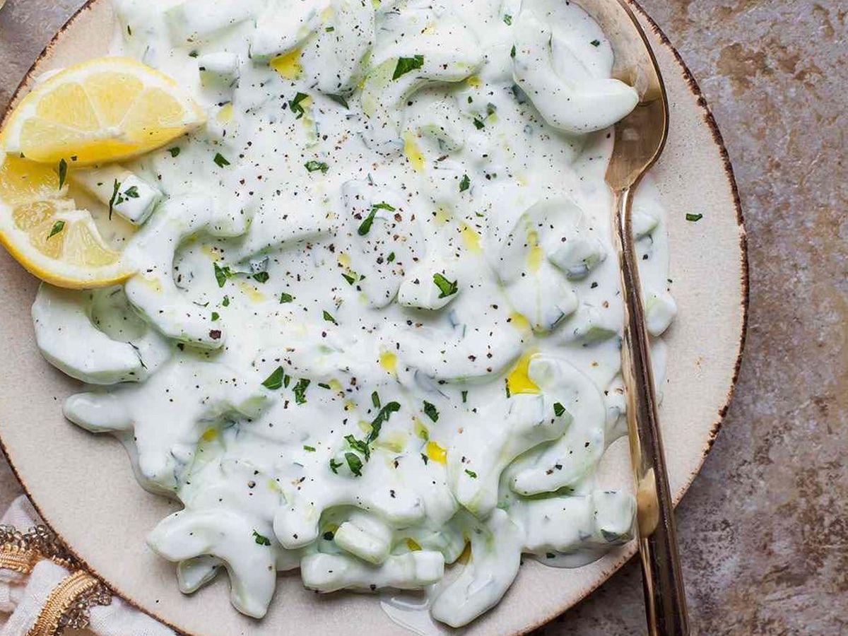 Yogurt With Cucumber
