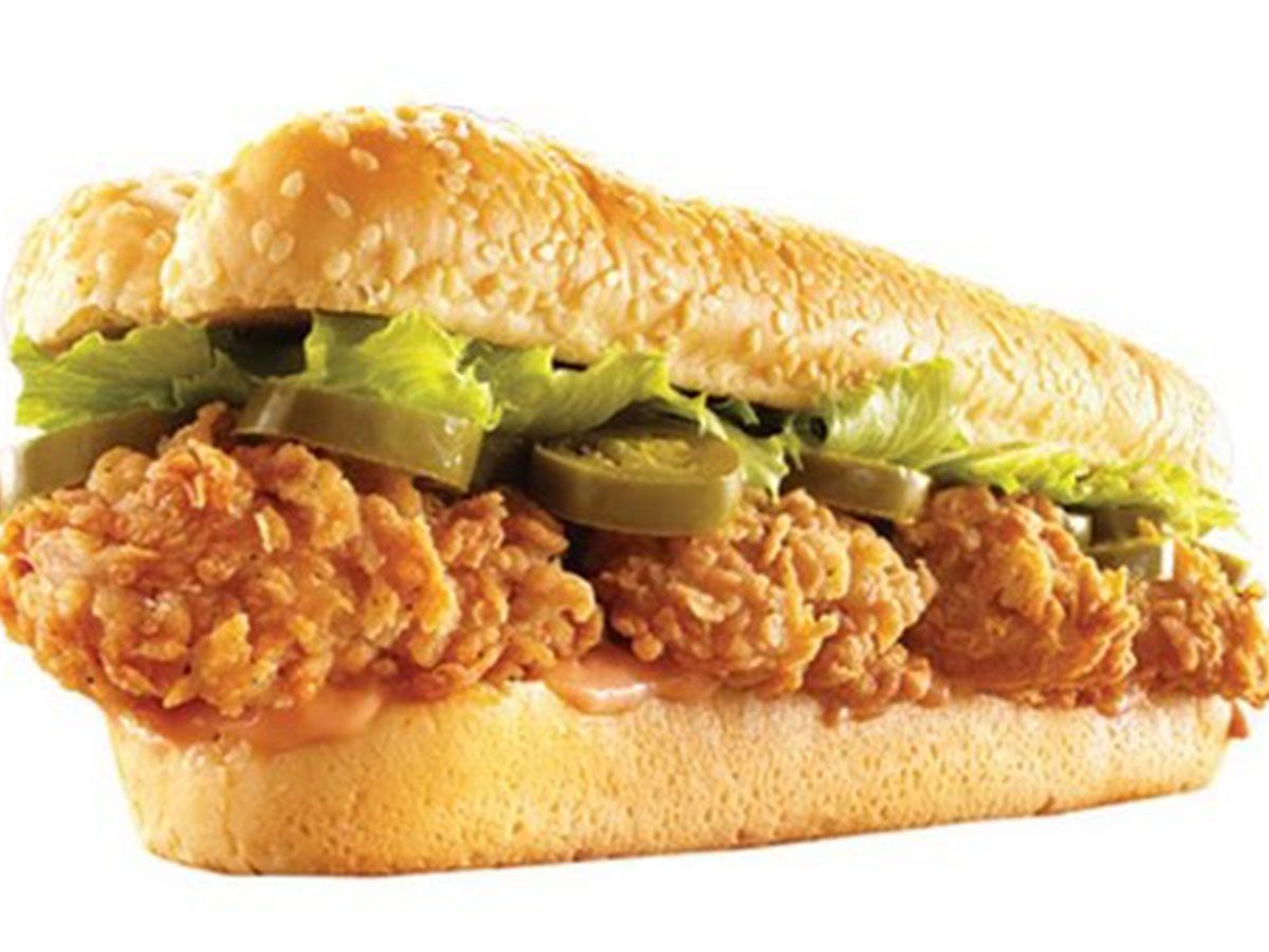 French Bread Zinger Sandwich