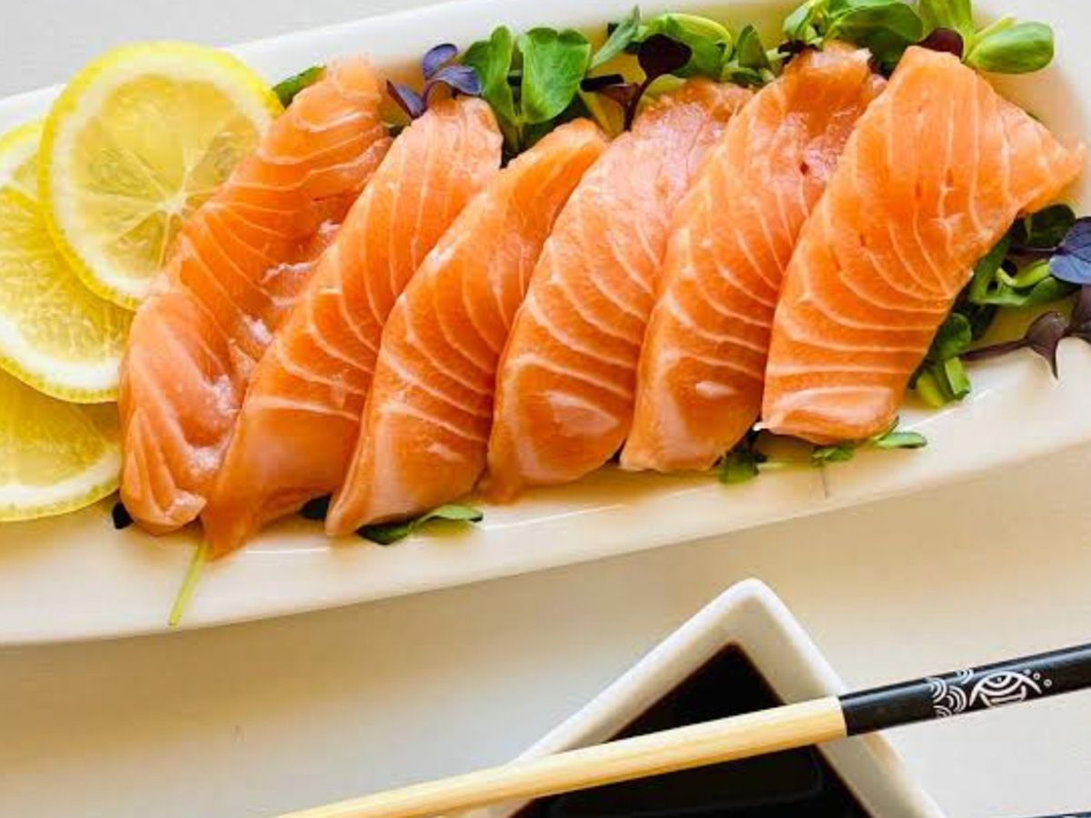 Salmon Sashimi