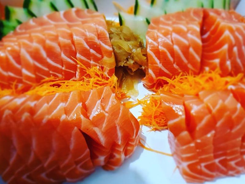 Salmon Sashimi