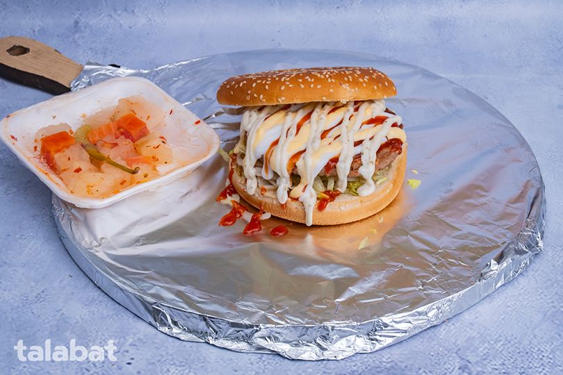 Classic Charcoal Burger Sandwich