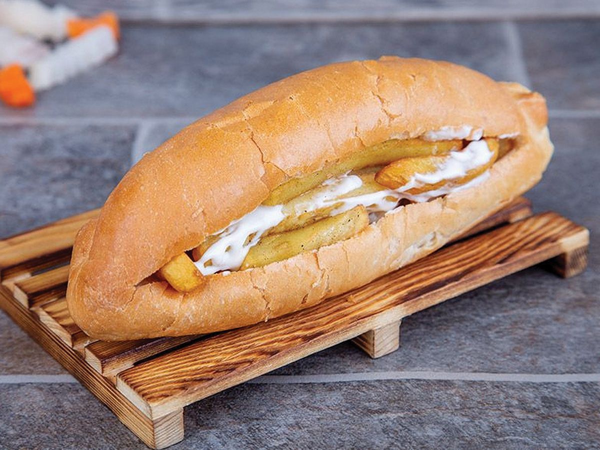 Mozzarella Potato Sandwich